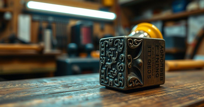 Carimbo de metal personalizado: Crie o seu