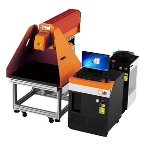 Máquina de corte de tecido industrial a laser